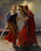 Guillaume Seignac Belgium, France, and England Before the German Invasion oil